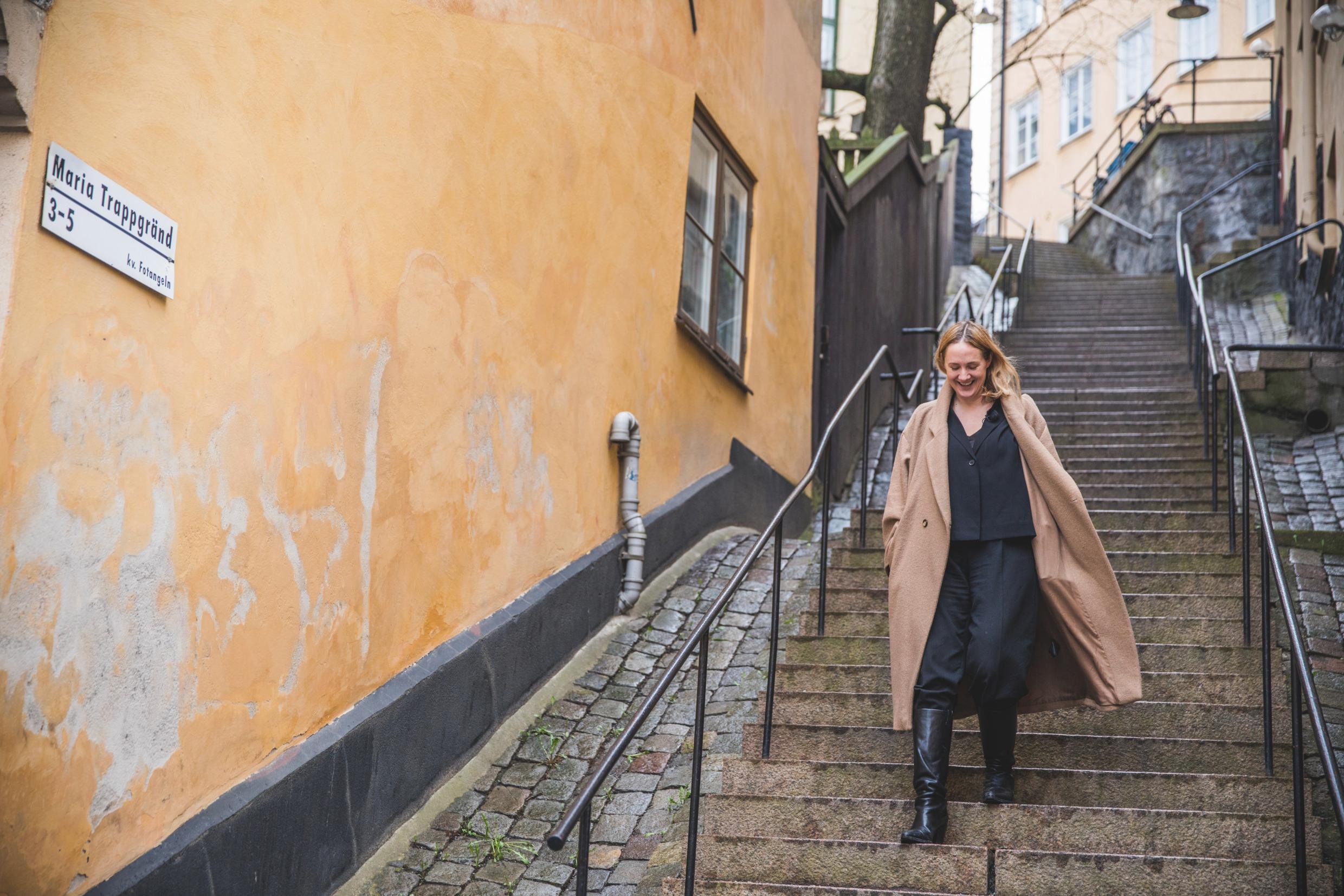 Stockholm local Lina Thomsgård, Director of Stockholm Museum of Women's History.